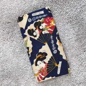 Japanese Kimono Print Wallet